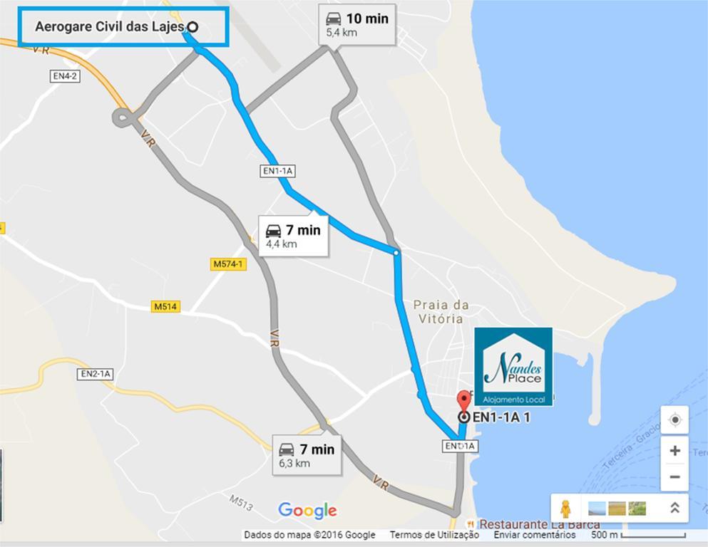 Praia da Vitória Nandes Place מראה חיצוני תמונה